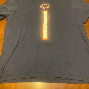 Justin Fields Black Short Sleeve Tee Jersey Chicago Bears